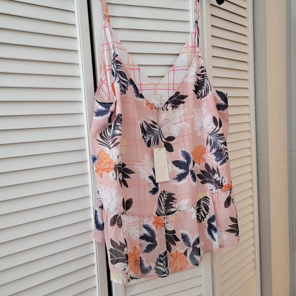 Floral Sleeveless Top